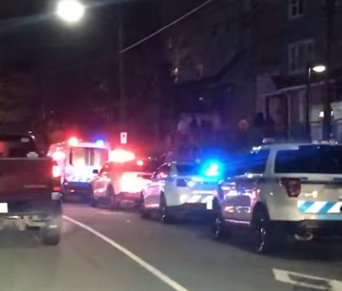 HRPD on scene in 3300 block of Barrington Street investigating an apparent shooting incident. Several ambulances also on scene. Large area behind police tape. No word on victims or suspects at this time
