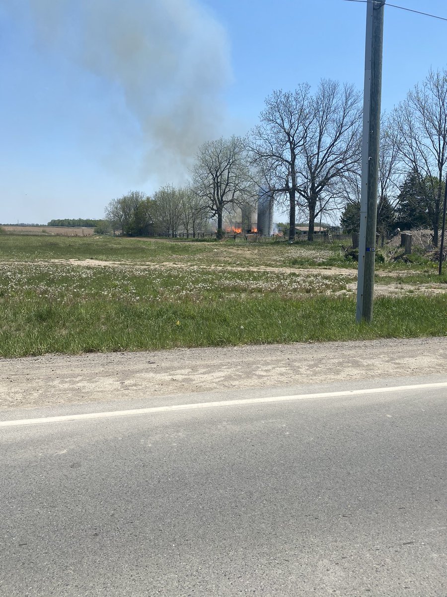 Active incident: emergency crews on scene of a fully- involved barn fire on Colonial Talbot Rd at Pack Rd. Please avoid the area. More to follow