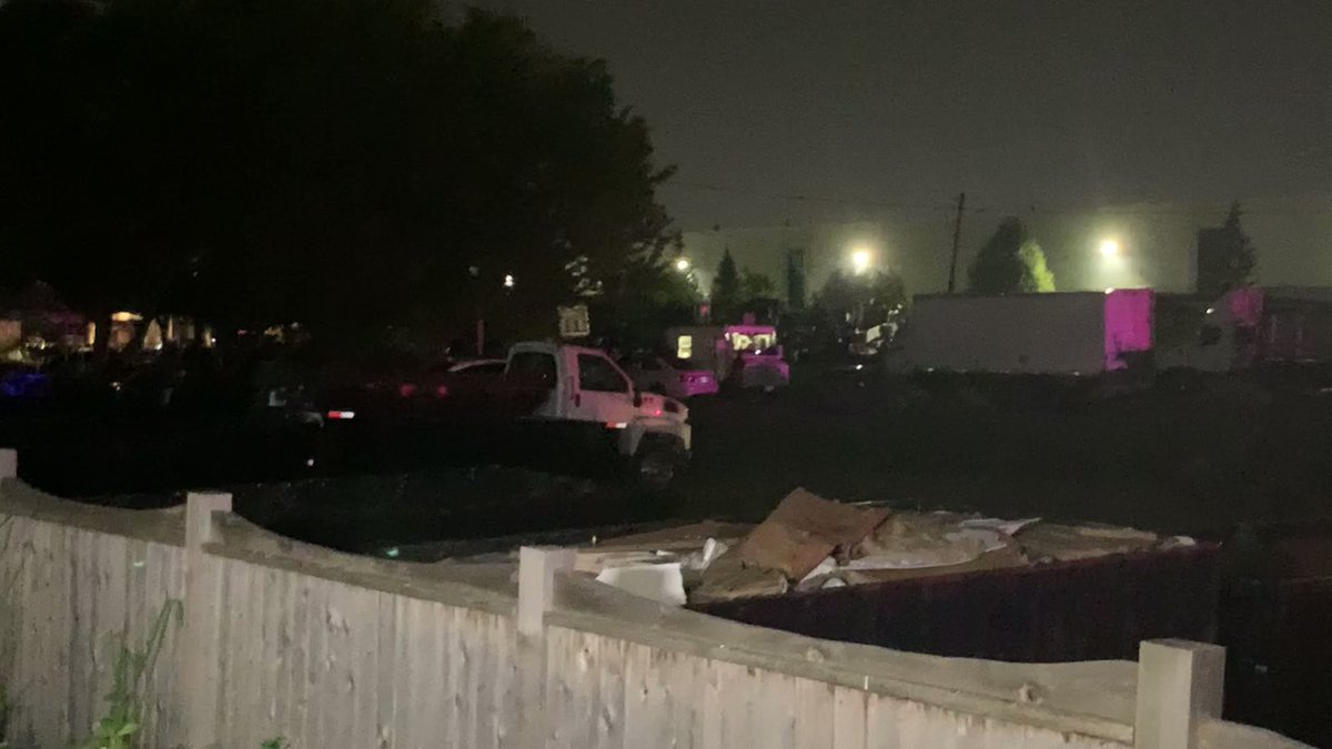 At least two victims are being assessed and taken to the hospital after a shooting near Hurontario/ World in Mississauga. So far, @PeelPolice haven't released any suspect info. It's unclear if there are any other victims