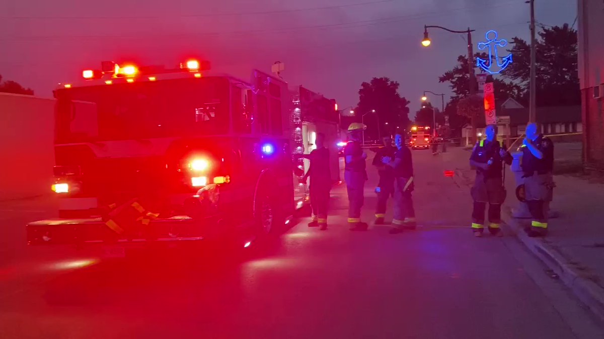 Emergency crews remain on scene at after an explosion at Talbot St. E and Elm St. in Wheatley. The Provincial Hazmat Team and Urban Search & Rescue have been called in to assist.  