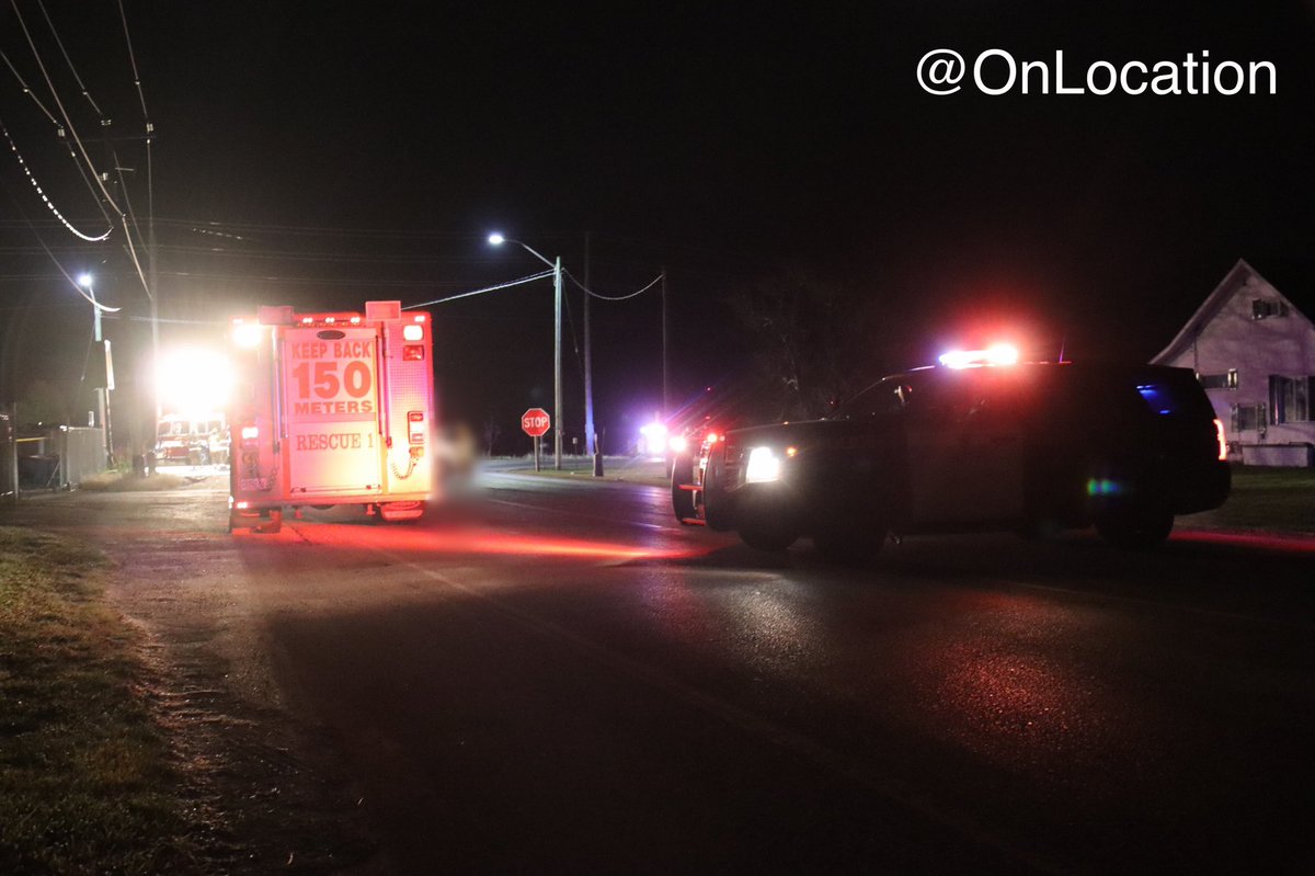 Lakeshore emergency services are on scene at County Rd 42 & Renaud Line Rd for a serious 2 vehicle collision. Expect lengthy delay. Road is currently closed in all four directions. Police investigating lakeshore