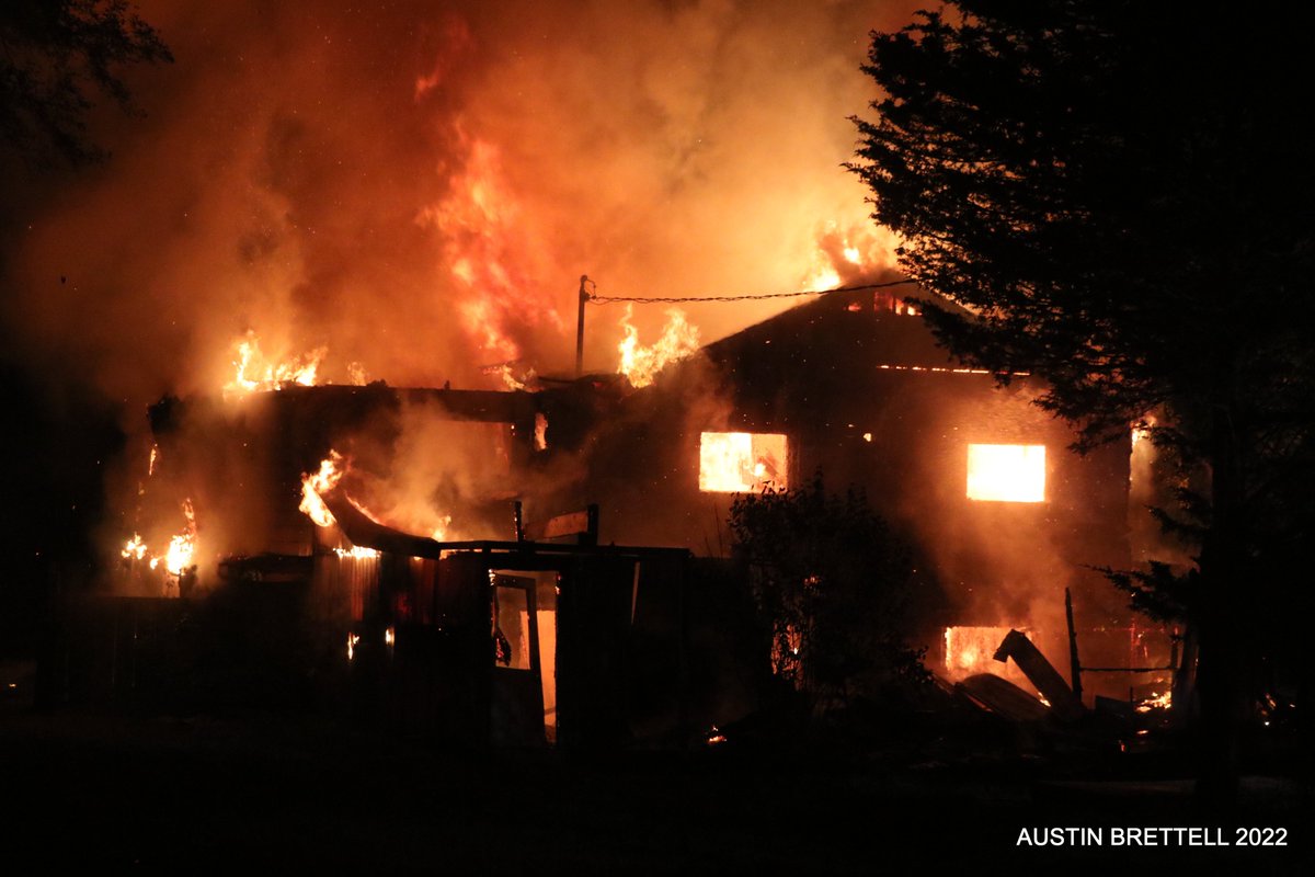 Members from all three Hamilton Township Fire stations along with mutual aid from the Port Hope Fire and Emergency Services and the Alnwick/ Haldimand Township Fire Department are on the scene of a fully involved structure fire in the area of Ontario St and Dale Rd. 