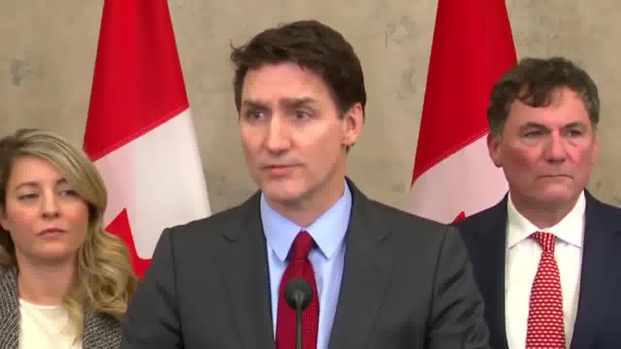 El primer ministro canadiense, Justin Trudeau, anunció que Canadá responderá a los aranceles del 25% impuestos a los productos canadienses por el presidente estadounidense Trump, emitiendo aranceles de represalia del 25% sobre $ 155 mil millones en productos estadounidenses que ingresan a Canadá.