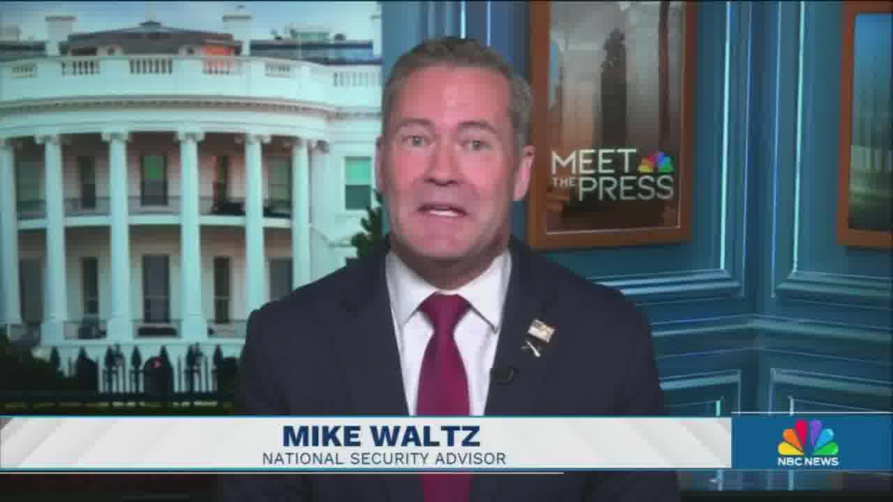 WELKER: Is Trump serious about planning to annex Canada. MIKE WALTZ: Look, I think the Canadian people, many of them, would love to join the United States