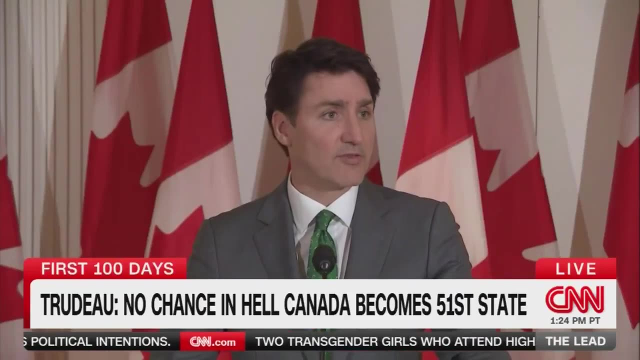 Trudeau: There's not a snowball's chance in hell that Canada will ever be the 51st state