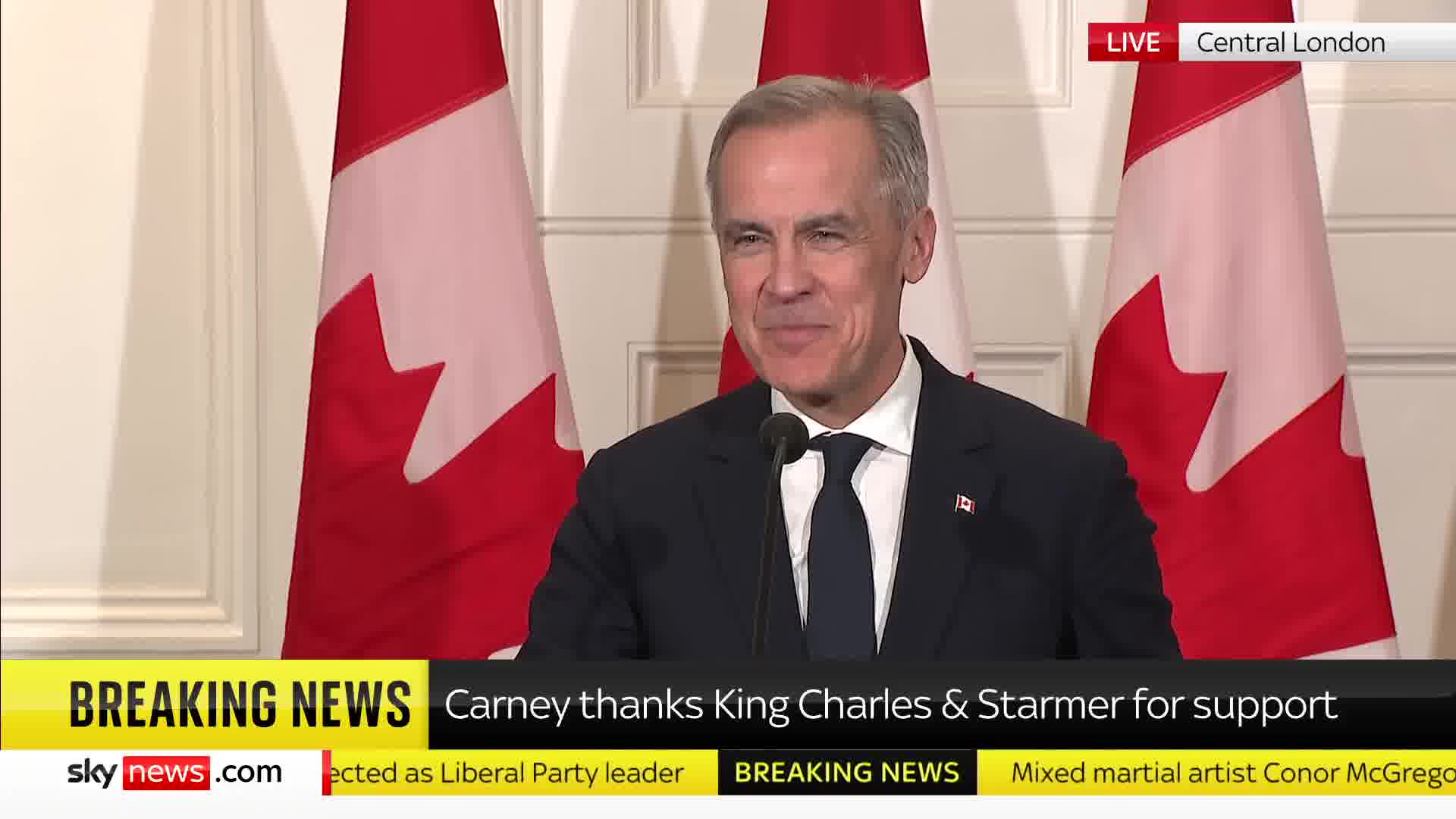 Canada's Prime Minister Mark Carney says Trump's comments about Canada becoming the 51st US state need to stop before both countries can sit down and discuss their partnership. 'We can stand up for ourselves. We're Canada. We don't need other people to come to our aid.'