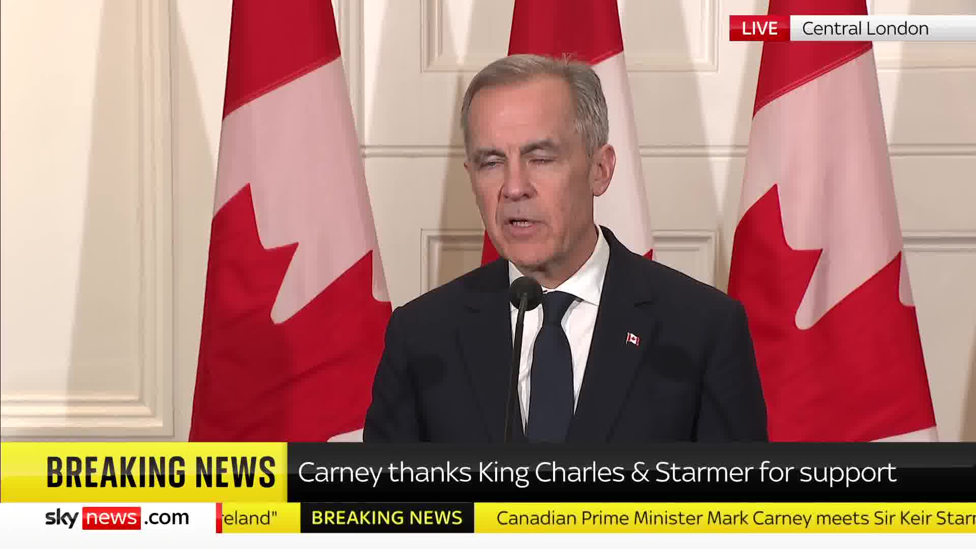 Canada's Prime Minister Mark Carney says Trump's comments about Canada becoming the 51st US state need to stop before both countries can sit down and discuss their partnership. 'We can stand up for ourselves. We're Canada. We don't need other people to come to our aid.'