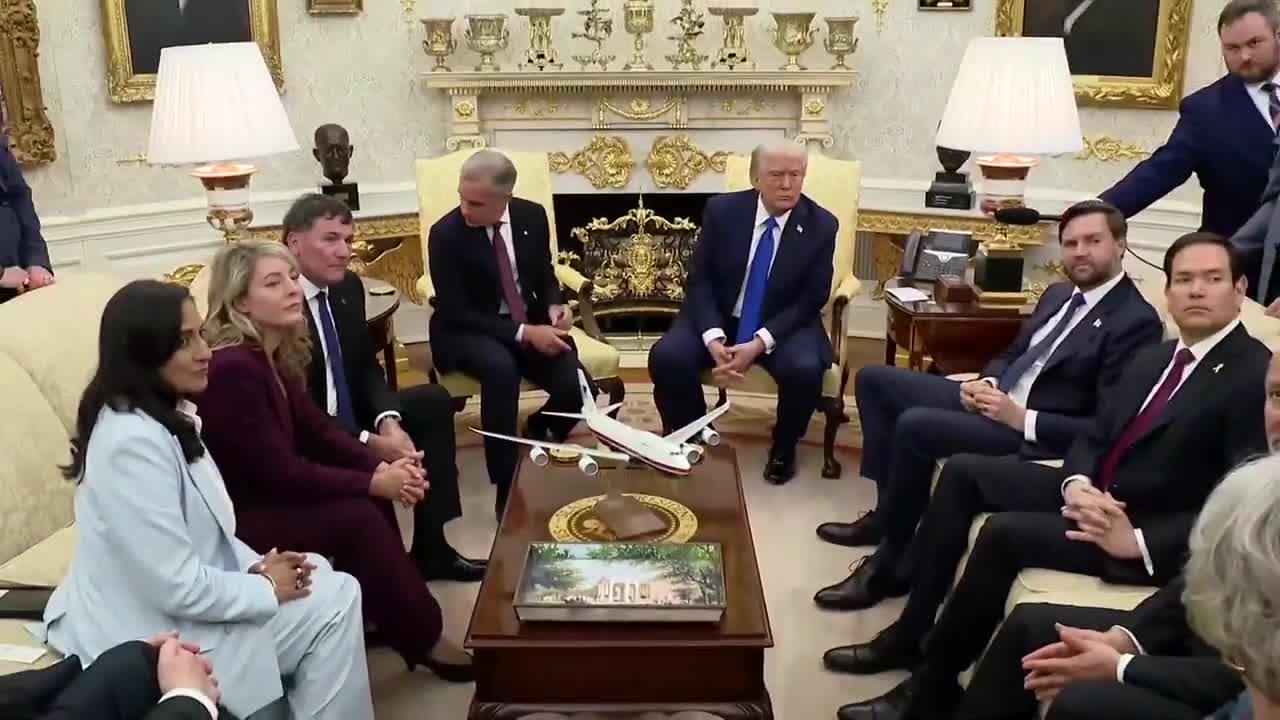 Trump: The people of Canada will love us again. Most of them still do. If you say only 25% - I think they love us.