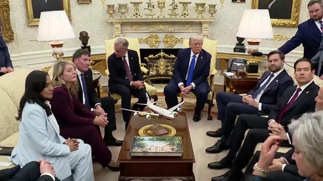 Trump: The people of Canada will love us again. Most of them still do. If you say only 25% - I think they love us.