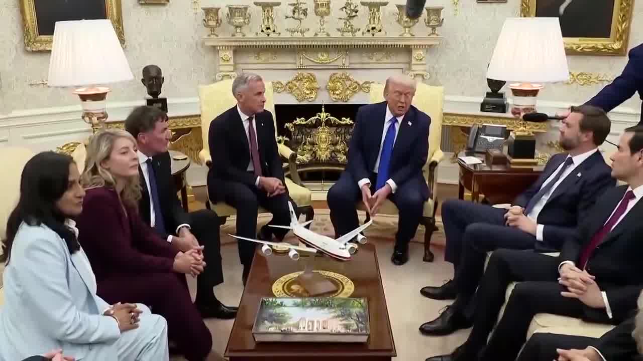 Trump: The people of Canada will love us again. Most of them still do. If you say only 25% - I think they love us.