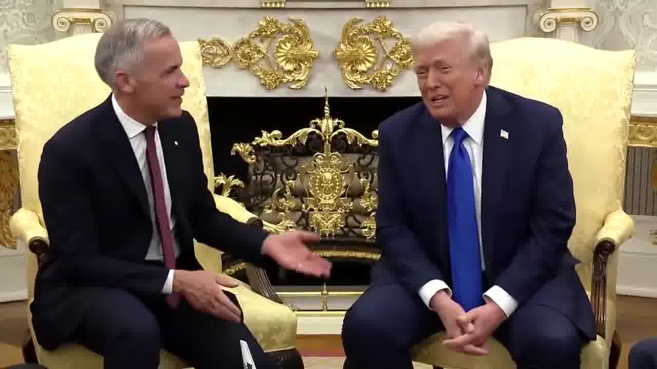 Trump: The people of Canada will love us again. Most of them still do. If you say only 25% - I think they love us.