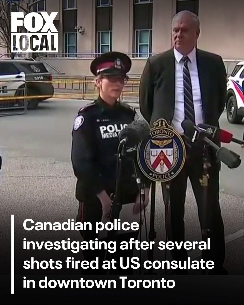 Authorities in Canada are investigating gunfire that hit the U.S. consulate in downtown Toronto early on Tuesday. No injuries were reported