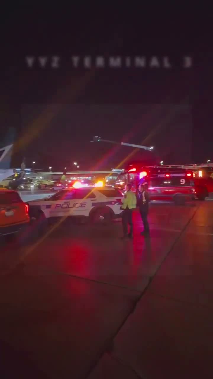 WestJet Boeing 737 MAX 8 collides with a food catering truck as it taxied to the gate at Toronto-Pearson International Airport on Tuesday